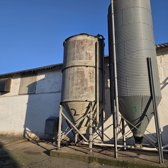 Silos na paszę zboże cement