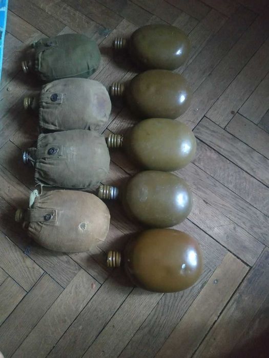 Фляга  алюминиевая армейская СССР