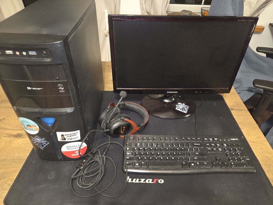 Komputer  PC GTX 1060 6GB i5 7500 RAM DDR4 16GB i dodatki