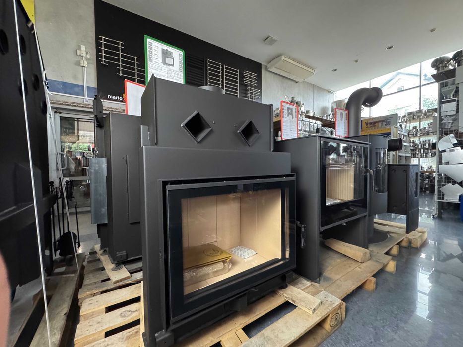 Камінна топка Gavryliv & Sons 70x52 11,5 кВт, Камін, Гаврилів і Сини