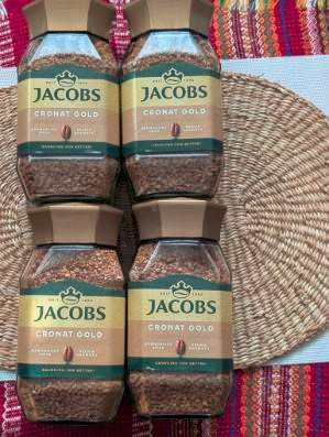 kawa rozpuszczalna Jacobs Cronat Gold 4 x 200g.Duże.Termin 09.2027