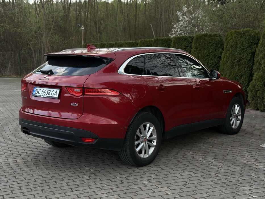 Jaguar f-pace 2016 2.0 d 2л. дизель ягуар європа