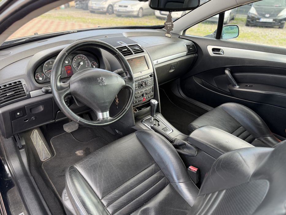 Peugeot 407 Coupe 2.7 HDi V6 BiTurbo • Automat • Full Opcja • Prywatne Raty