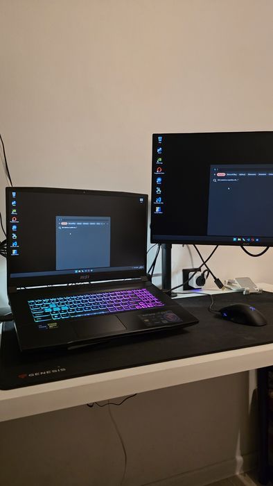 Laptop Gamingowy i7 12th | RTX 4070 | 1TB + monitor MSI