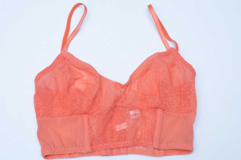 Biustonosz stanik bralet koronkowy braletka top