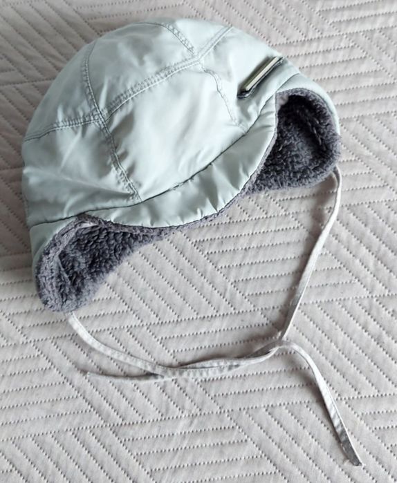 Czapka ocieplana Cocodrillo pilotka wiązana