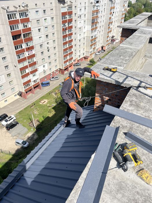 Покрівельні та монтажні роботи будь якоі складності