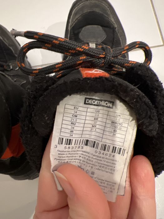 Zimowe buty Quechua roz. 34