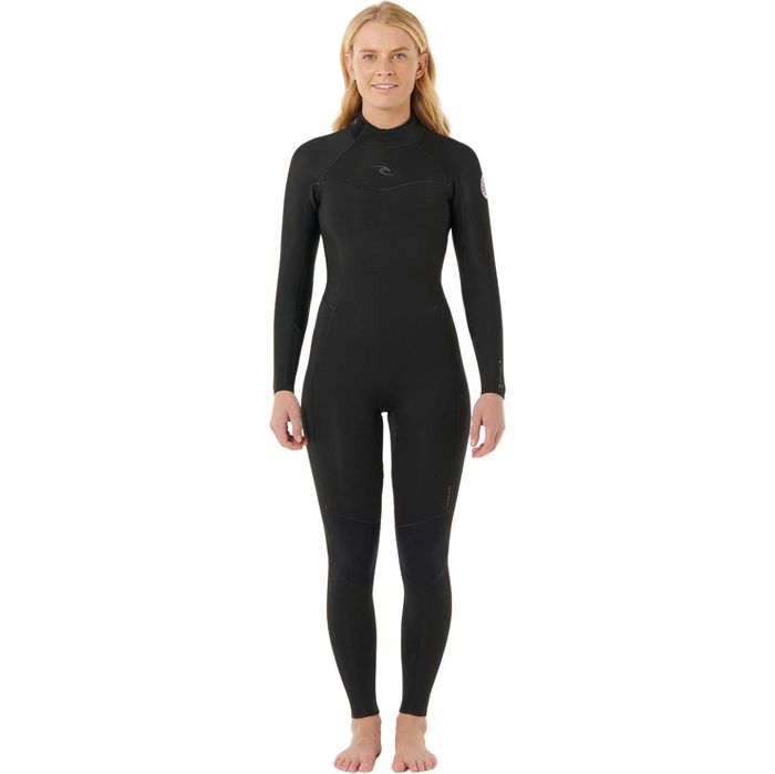 Pianka Rip Curl Dawn Patrol 4/3mm Back Zip Womens Black