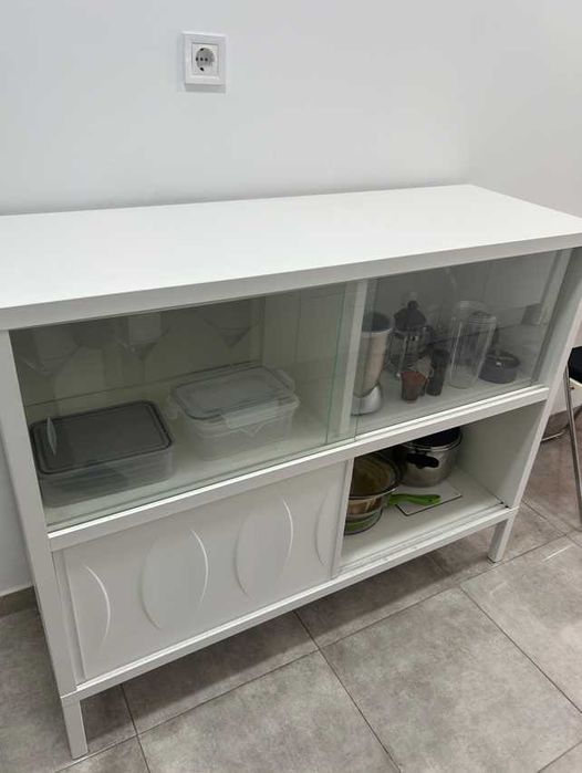 Armário IKEA KALKNÄS — Branco, 121x43x98