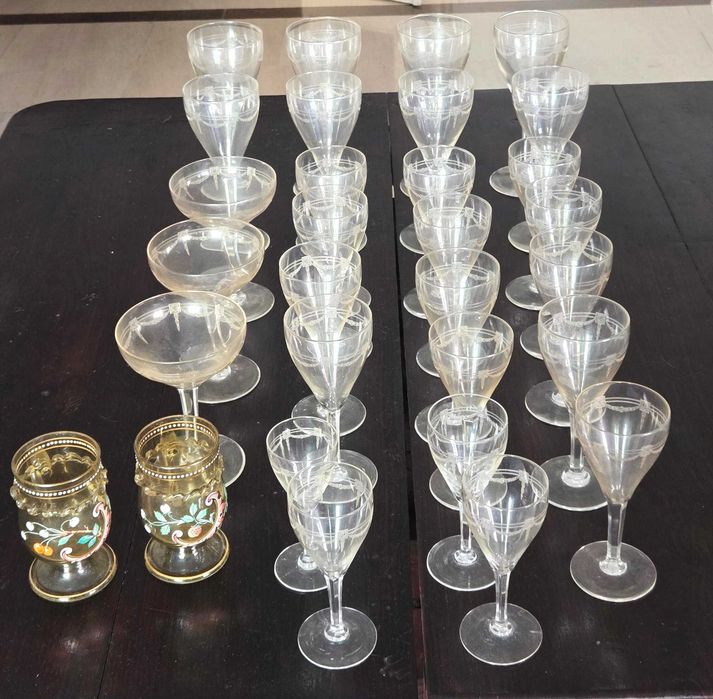 Copos e Taças de Cristal