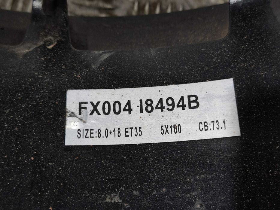 Conjunto Jantes R18 Fox Wheels Original