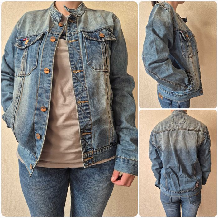 Стильна джинсова куртка унісекс S.S.D Jeans, M-L/46-50 - продаю до 30.09