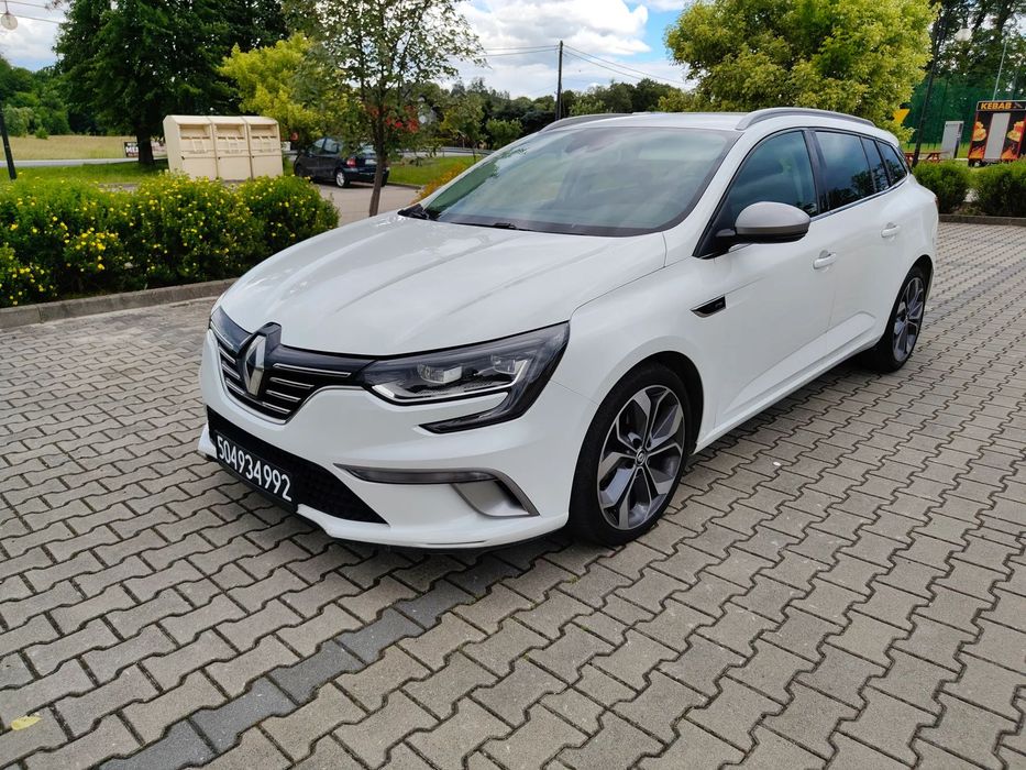 Renault Megane GT Line Nawigacja Pół skóra Alu Zamiana