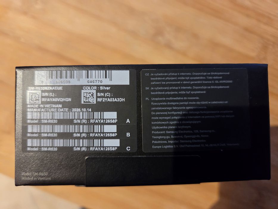 Galaxy buds 3 pro NOWE gwarancja SM-R630 srebrne