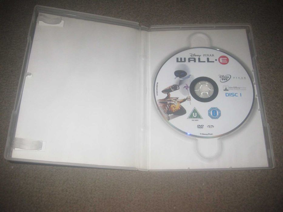 DVD "Wall-E" da Pixar Animation Studios