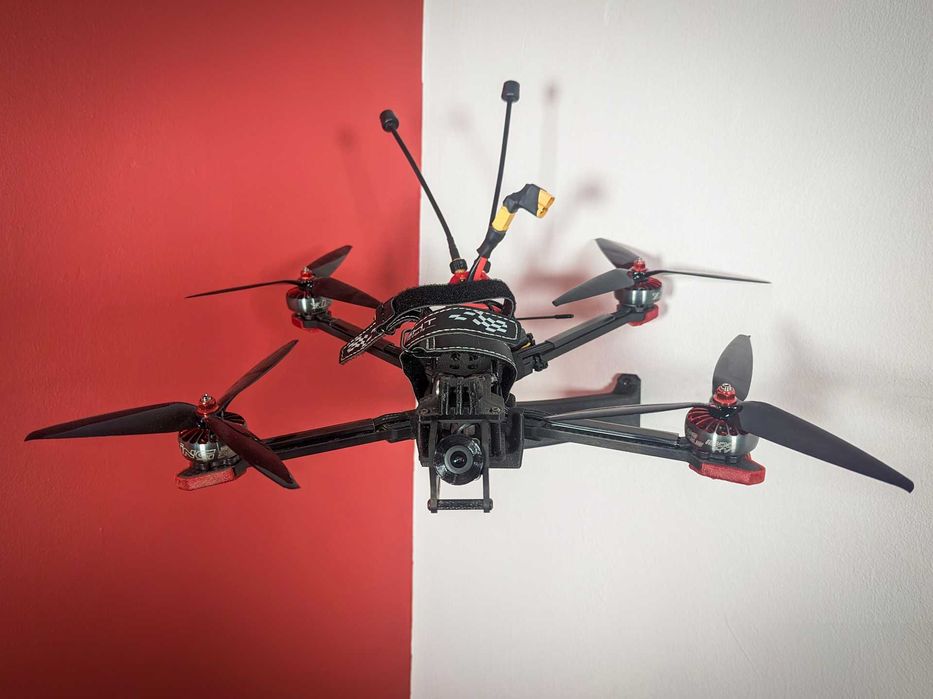 Настінне кріплення для FPV дрона | Drone Wall Mount | PETG