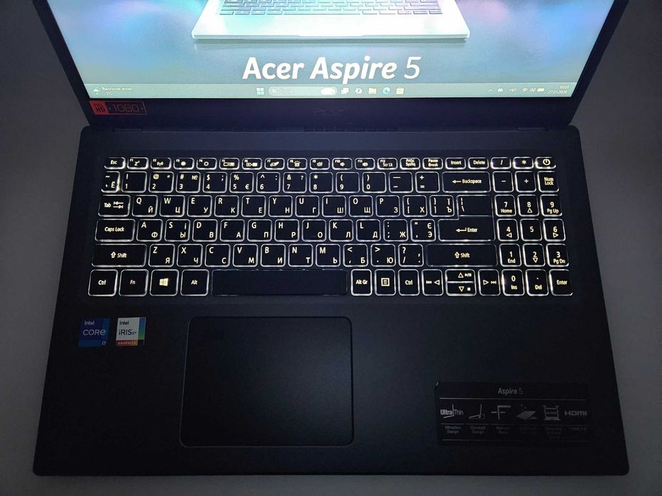 Ноутбук Acer Aspire 5 A515-56 i7-1165G7|Iris Xe|12GB|512GB