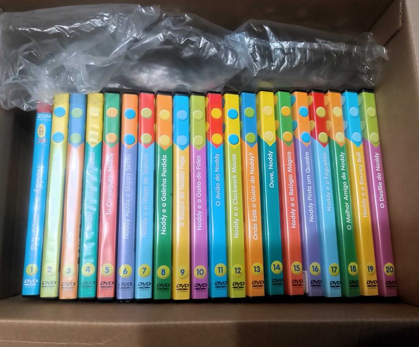 Coleção Completa 20 DVD's Learn English with Noddy PT-PT