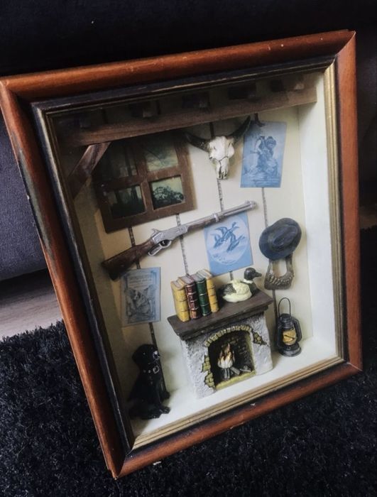 Quadro Tridimensional (3D) Vintage