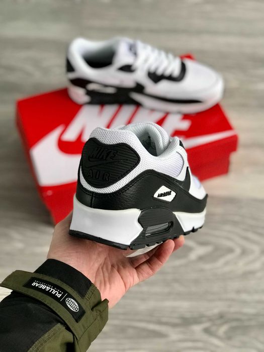 Чоловічі кросівки Nike Air Max 90 "Black/White" Розміри 40-45