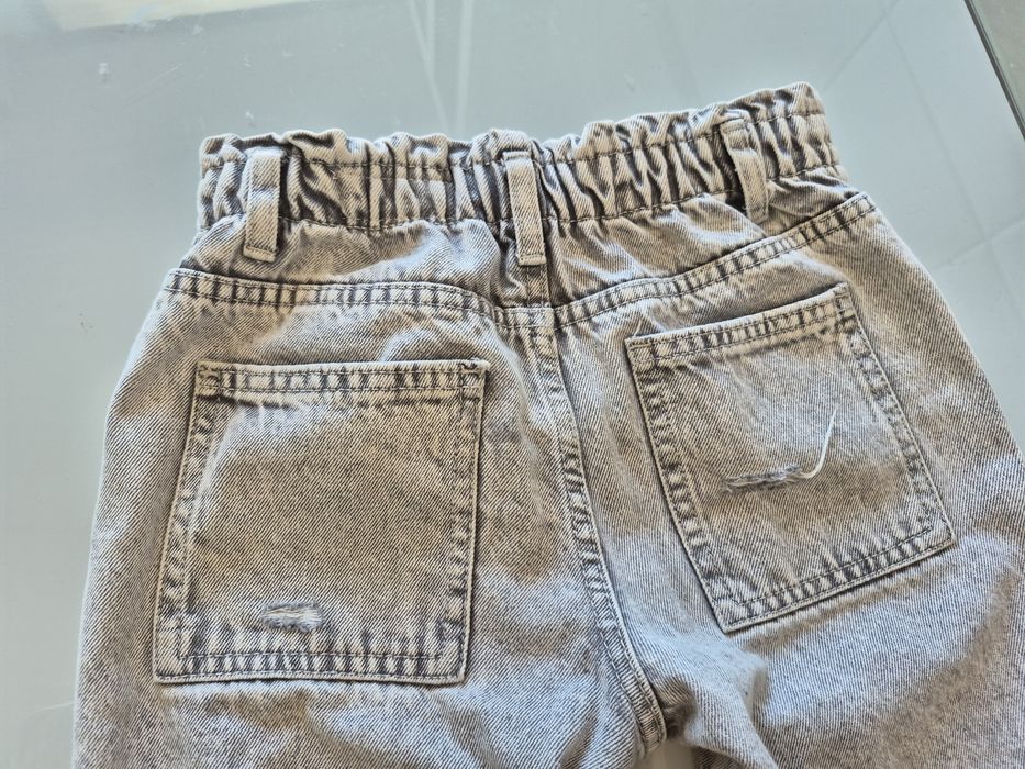 Calças ganga cinzenta Lefties 7/8 anos