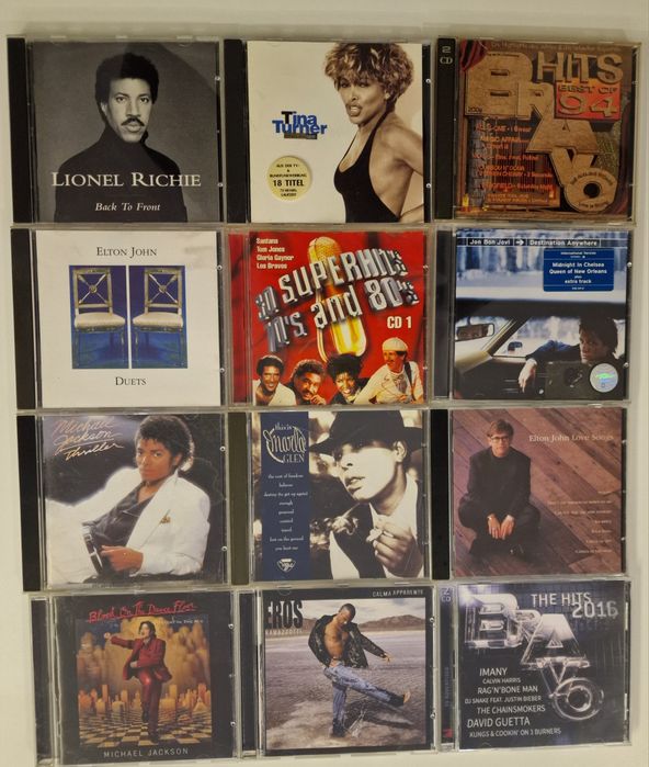 Płyty CD [pop, rock, jazz, instrumentalne, klasyczne)