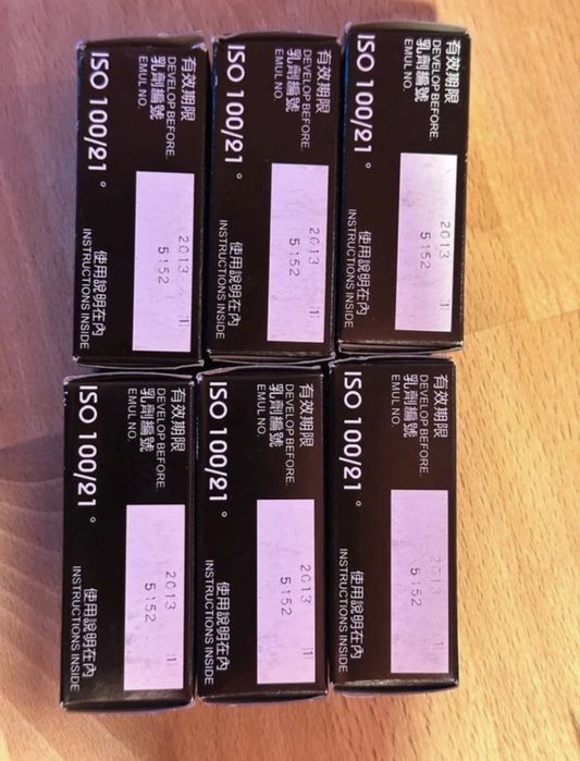 6 X rolos shangai gp3 120 expirados em 2013