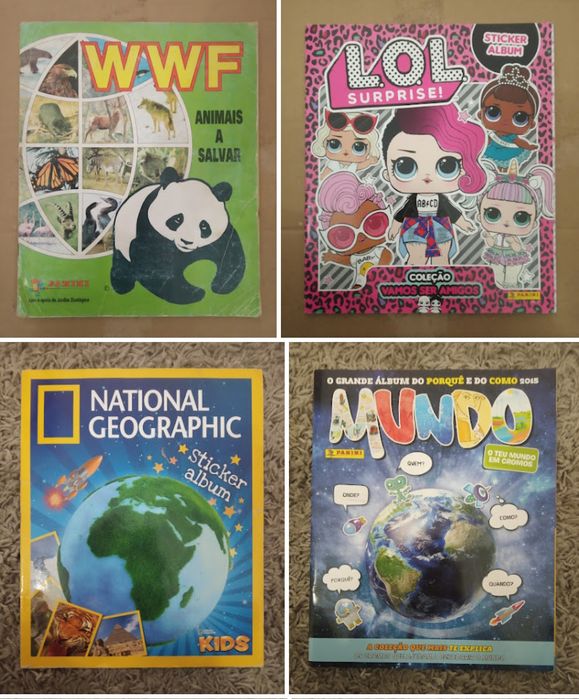 Lote de Cadernetas de Cromos ( ll )