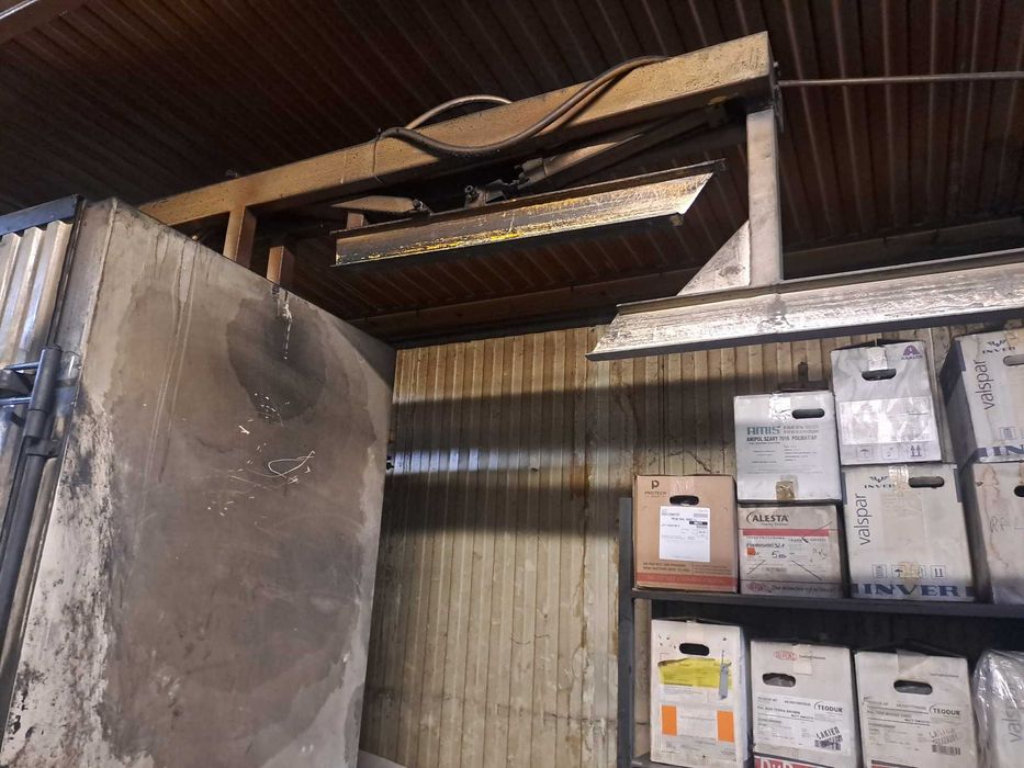Do sprzedania wyposażenie lakierni proszkowej