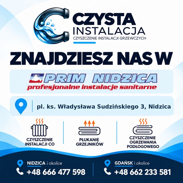 Czyszczenie instalacji CO i ogrzewania podłogowego