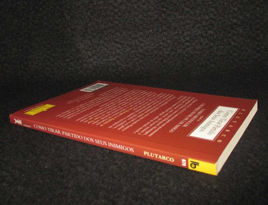 Livro Como Tirar Partido dos Seus Inimigos Plutarco