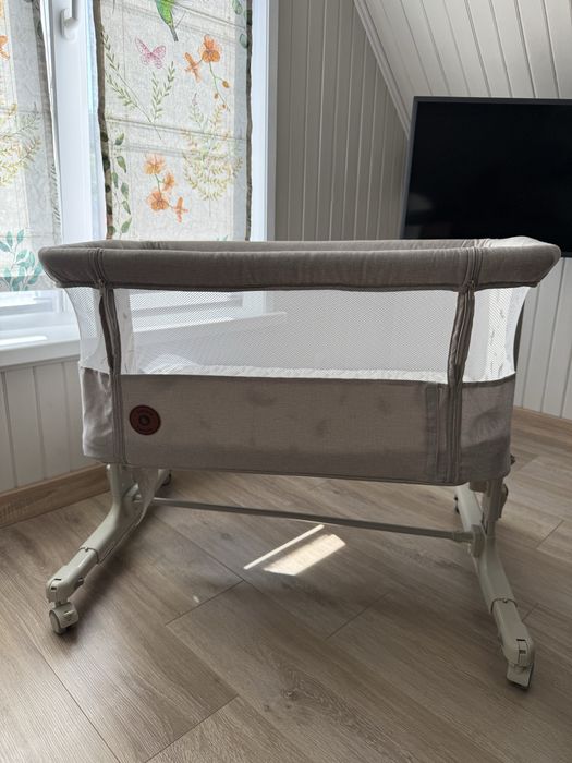 Приставная кроватка 3 в 1 Lionelo Aurora Beige Cappuccino