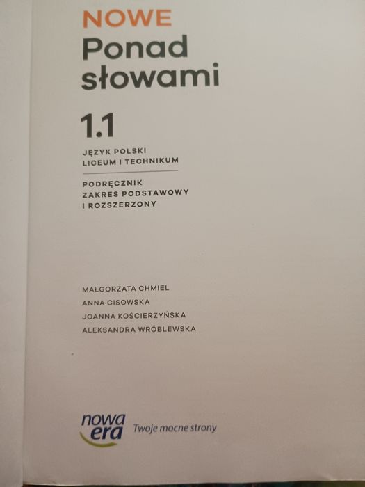 Ponad słowami 1.1