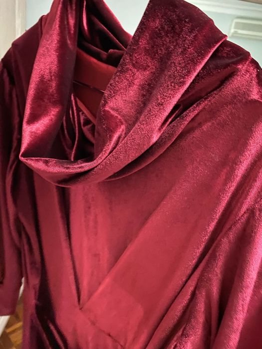 Vestido de veludo