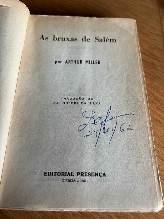 As bruxas de SALEM     Arthur Miller