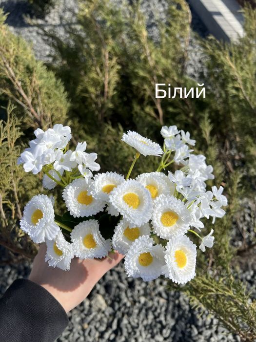 Квіти для декору маргаритки естетичний декор