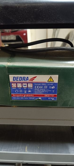 Strugarka grubiarka Dedra