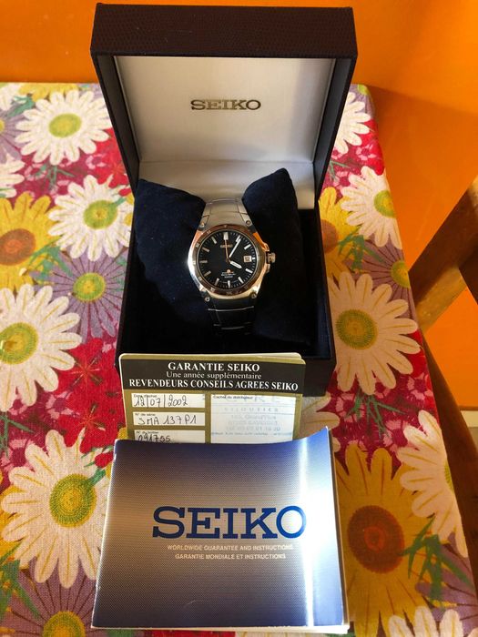 Seiko Sportura 5j22-0d30 de 2002 vintage