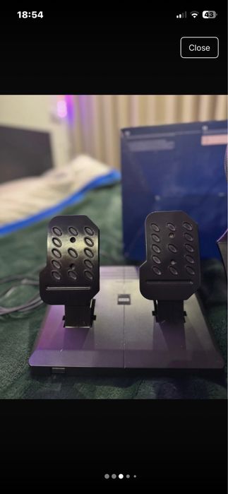 Volante+Pedais Novos PS4/PS5/PC
