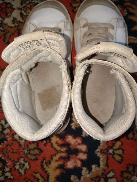 Хай топы Nike белые