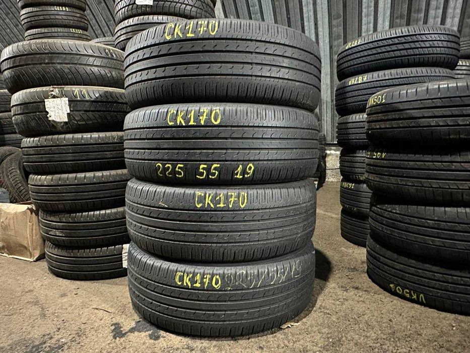 225/55 R19 Goodyear EfficientGrip 4x4 SUV 80% Б/У ШИНИ ВЕЛИКИЙ ВИБІР СКЛАД КОЛІС CK170-17
