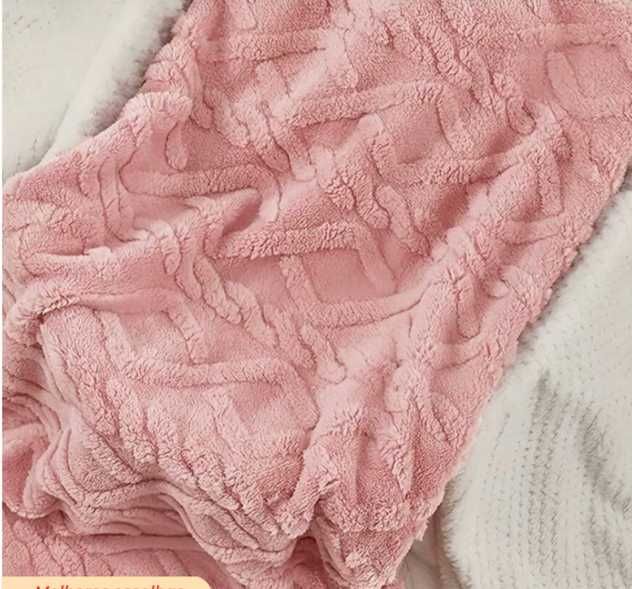 Cobertor mantinha de pelúcia para bebé, menina, muito fofinho