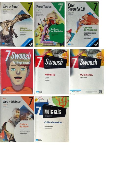 Livros de atividades, Exames
