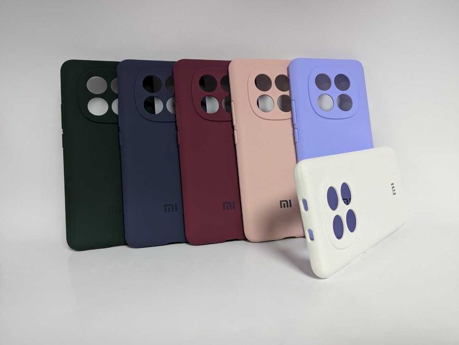 Топ! Redmi Note 15 4G / 5G Протиударний преміум софт тач чехол чохол з логотипом Xiaomi