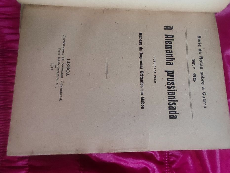 Livro “Série de Notas sobre a Guerra” (1917) – do nº 61 ao nº 98 (comp