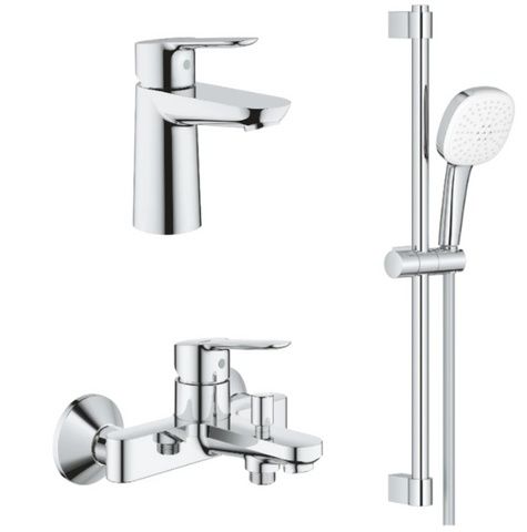 Набор смесителей для ванны Grohe BauEdge 3в1 123365s1