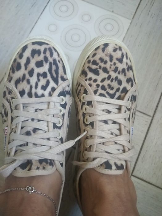 Кеды леопард текстиль 39,5р толстая подошва