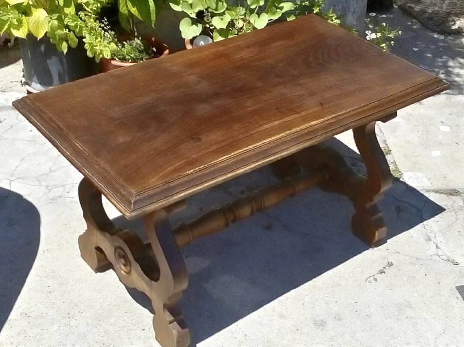 Mesa de centro rústica