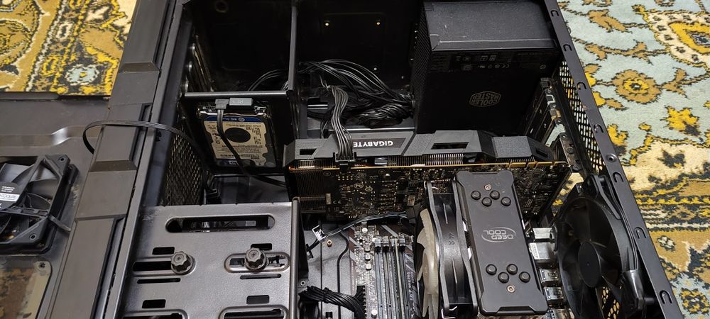 ПК Ryzen 2600, GTX 1070, 8gb RAM Торг